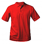 Jie Ming - Unisex Interlock Knit Polo Shirt - Short Sleeve