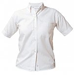 Our Lady of the Lake - Girls Oxford Dress Shirt - Short Sleeve