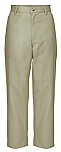 Boys Relaxed Fit Twill Pants - Flat Front - A+ #7021/7750