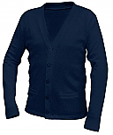 Saint Agnes Grade School - Boys V-Neck Cardigan Sweater with Pockets