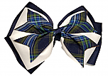 Hair Bow - Extra Large - Plaid #27