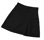 Pleated Front and Back Scooter Skort #2653 - Black