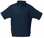St. John the Baptist Catholic School - Savage - Unisex Interlock Knit Polo Shirt with Banded Bottom - Short Sleeve