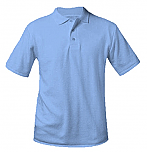 Granite City Baptist - Unisex Interlock Knit Polo Shirt - Short Sleeve