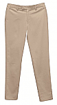 Girls Mid-Rise Slender Fit Flat Front Pants with Stretch #2526