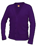 The Journey School - Unisex V-Neck Cardigan Sweater with Pockets