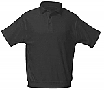 Cretin-Derham Hall - Unisex Interlock Knit Polo Shirt with Banded Bottom - Short Sleeve