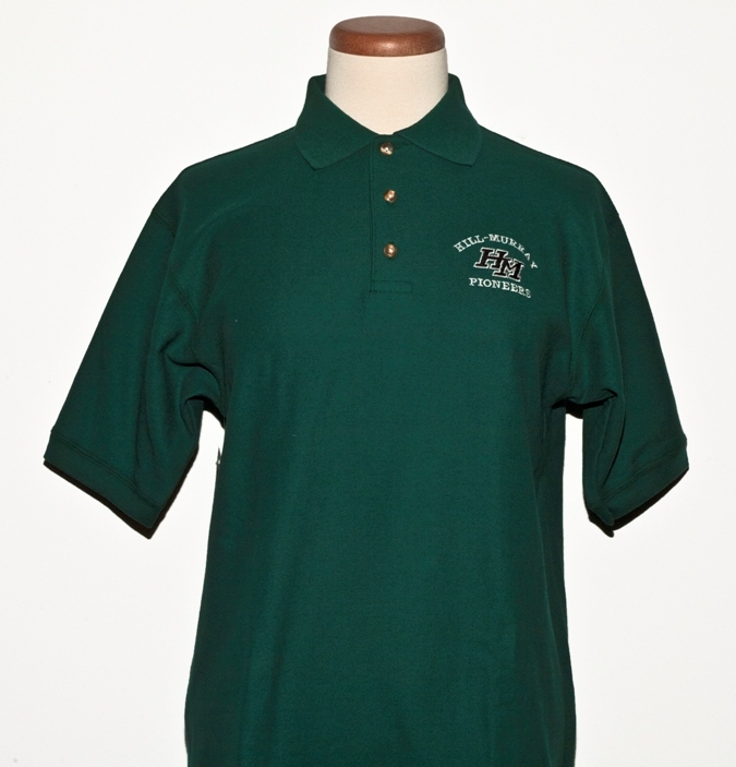 Hill-Murray School - Unisex Mesh Pique Knit Polo Shirt - Short Sleeve