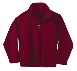 The Way of the Shepherd - Unisex 1/2 Zip Microfleece Pullover Jacket - Elderado