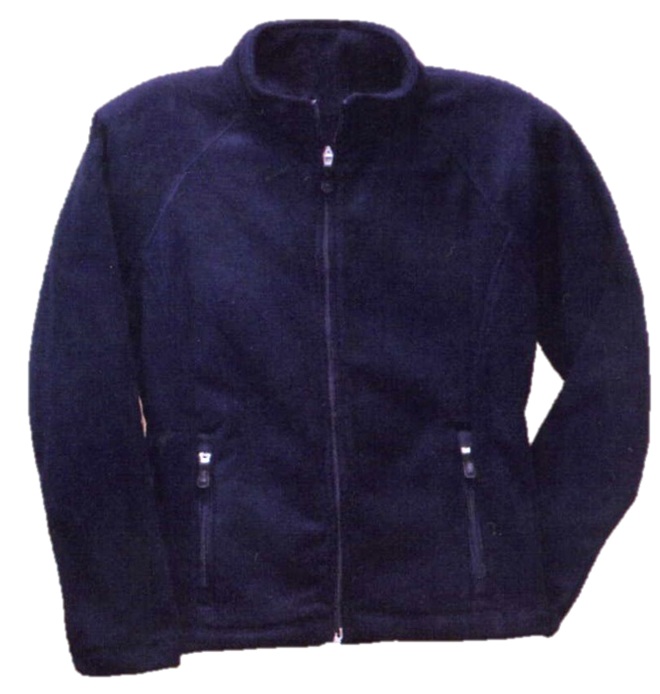 St. Charles School - Girls Full Zip Microfleece Jacket - Elderado