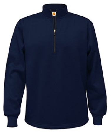 Saint John School of Little Canada - A+ Performance Fleece Sweatshirt - Half Zip Pullover - #6133