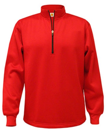 Sacred Heart Catholic School - A+ Performance Fleece Sweatshirt - Half Zip Pullover - #6133