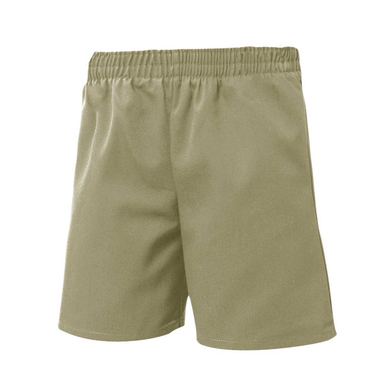 Unisex Pull-On Shorts - All Around Elastic - #1251/7067 - Khaki