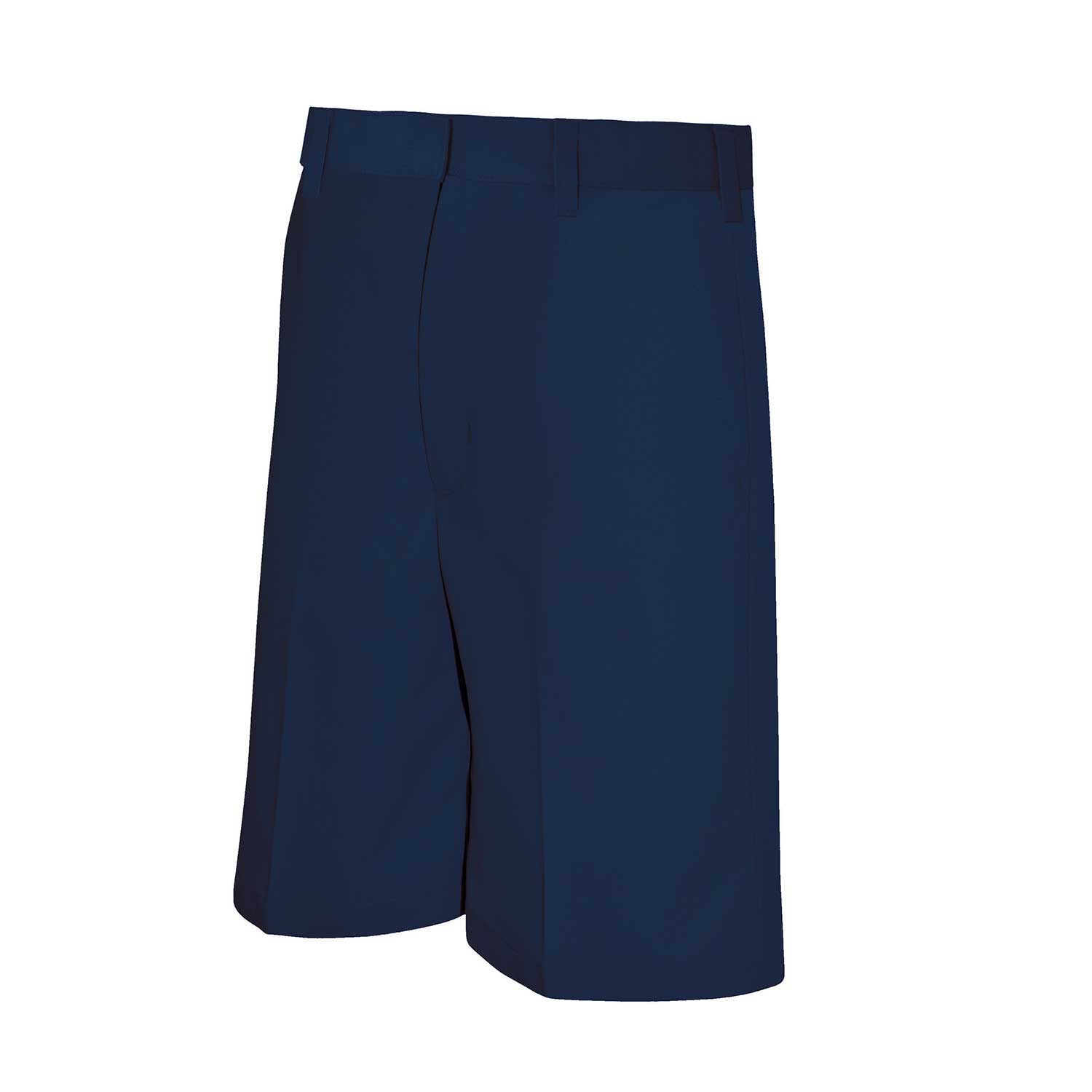 Boys Relaxed Fit Twill Shorts - Flat Front - #7099/7031 - Navy Blue