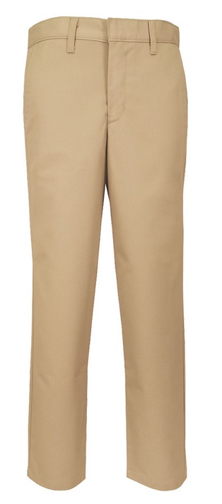 Boys Modern Fit Twill Pants - Flat Front - A+ #7893/7894