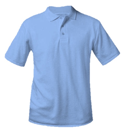 St. John the Baptist of New Brighton - Unisex Interlock Knit Polo Shirt - Short Sleeve