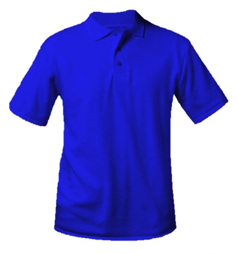 St. Jude of the Lake - Unisex Interlock Knit Polo Shirt - Short Sleeve