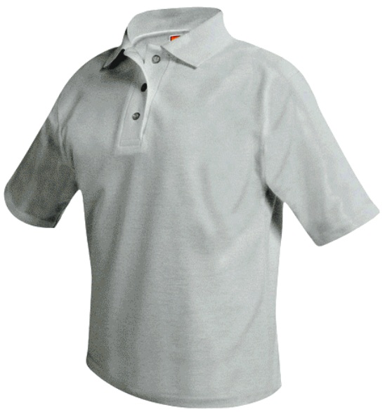 Stella Maris Academy - Unisex Mesh Knit Polo Shirt - Short Sleeve