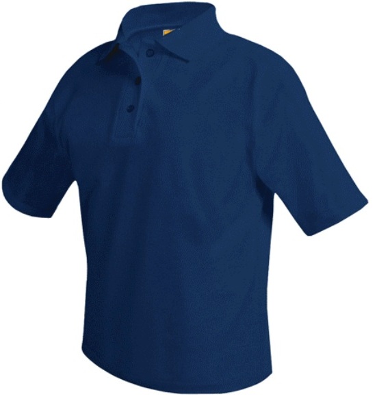 Saint Agnes High School - Mesh Knit Polo Shirt - Short Sleeve