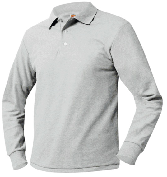 Prodeo Academy - Unisex Mesh Knit Polo Shirt - Long Sleeve