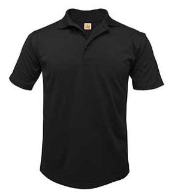 Frassati Catholic Academy - Unisex Performance Knit Polo Shirt - Moisture Wicking - 100% Polyester - Short Sleeve