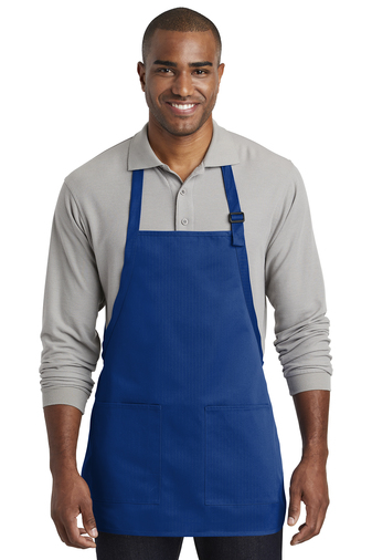 Assistance League - Medium-Length Two-Pocket Bib Apron