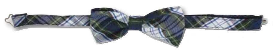 Pre-Tied Bow Tie - Plaid #38