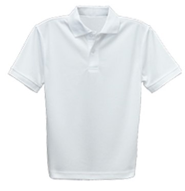 St. Joseph's School of West St. Paul - Unisex Performance Knit Polo Shirt - Moisture Wicking - 100% Polyester - Short Sleeve