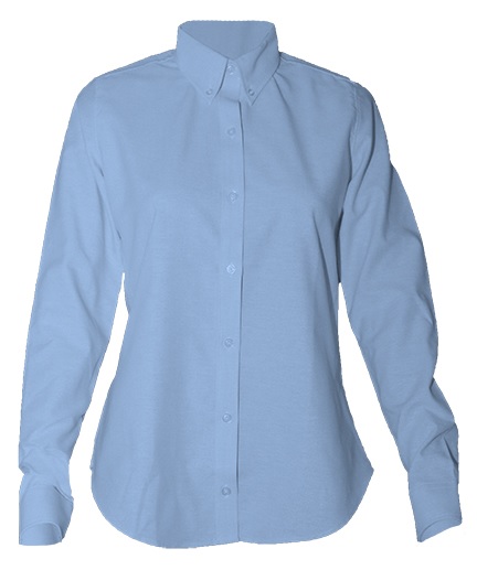 Epiphany Catholic School - Women's Fitted Oxford Dress Shirt - Long Sleeve