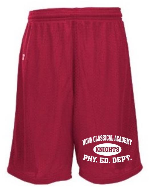 Nova Classical Academy - Russell Athletic Mesh Shorts - 7"- 9" Inseam
