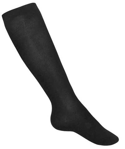 Girls Knee High Socks - A+ - Opaque - 3 Pack