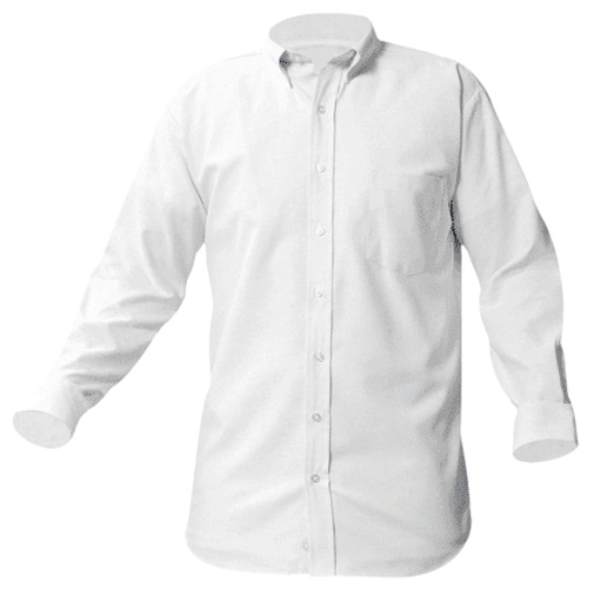 The Way of the Shepherd - Girls Oxford Dress Shirt - Long Sleeve