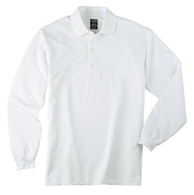 Spire Credit Union - Mens Textured Ottoman Polo Shirt - Long Sleeve