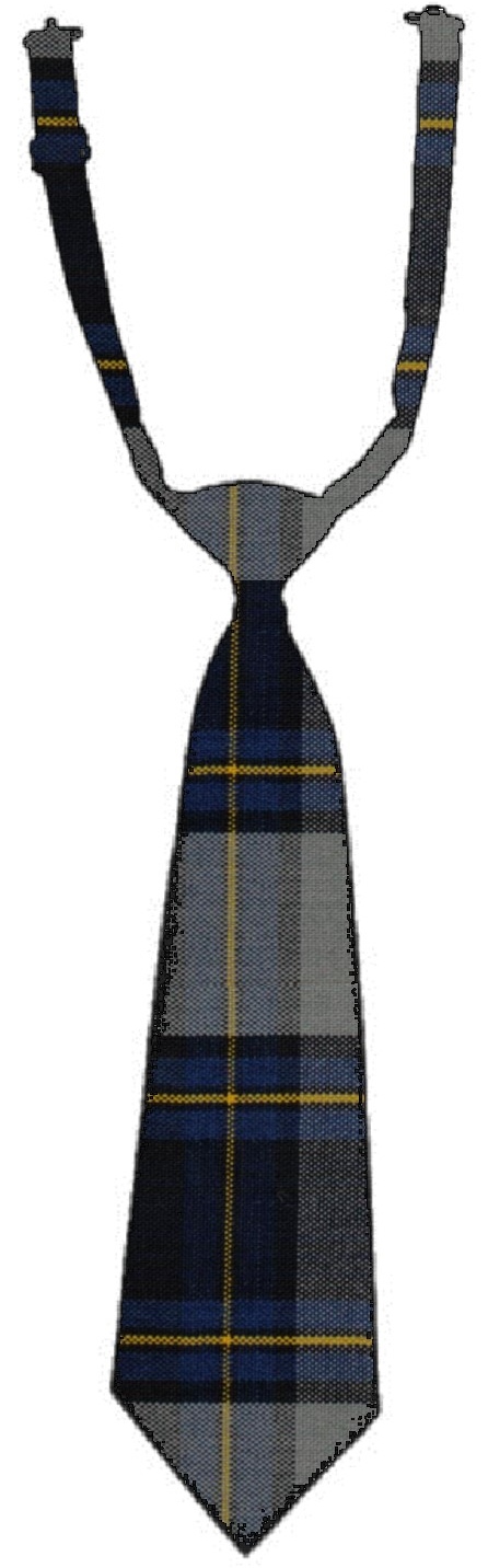 Pre-Tied Neck Tie - Plaid #57