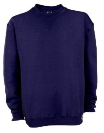 Russell Athletic Sweatshirt - Crew Neck Pullover - Navy Blue