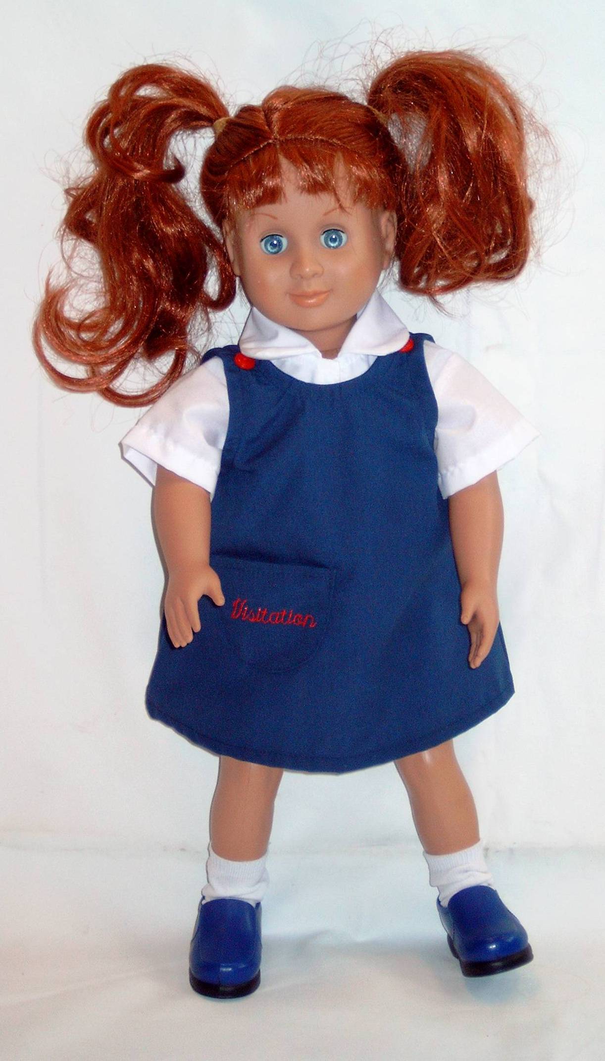 18 Inch Doll Jumper - Visitation School Jumper