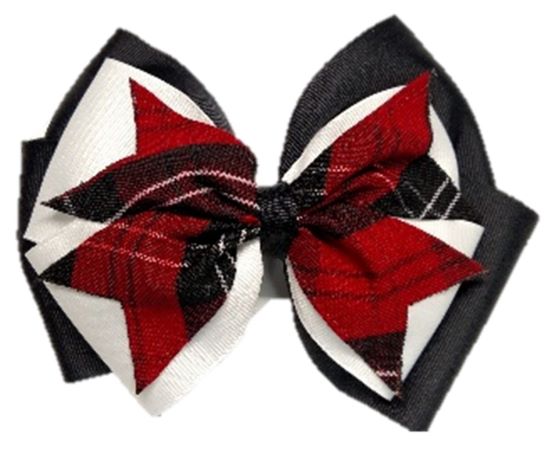 Hair Bow - Extra Large - Plaid #70