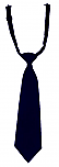 Pre-Tied Neck Tie - Navy Blue