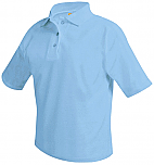 Unisex Mesh Knit Polo Shirt - Short Sleeve