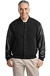 East Wind - Letterman Jacket  Wool and Leather