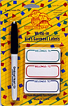 Iron-On Garment Labels - Value Pack with Marker
