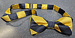 Bow Tie - Navy & Gold Stripes - FBE227-1430