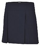 A+ #1106 - Hipster Skort - Kick Pleats - Navy Blue