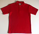 St. Mark's - Unisex Interlock Knit Polo Shirt - Short Sleeve