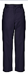 Boys Relaxed Fit Twill Pants - Flat Front - A+ #7021/7750 - Navy Blue