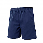 Unisex Pull-On Shorts - All Around Elastic - #1251/7067 - Navy Blue