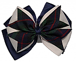 Hair Bow - Extra Large - Plaid #98