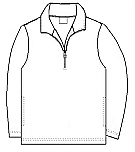 Lourdes High School - Unisex 1/2-Zip Pullover Performance Jacket - Elderado