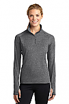 Schaeffer Academy - Sport-Wick - Womens Stretch 1/2-Zip Pullover