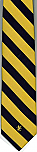 Providence Academy - Neck Tie - Regular - Navy & Gold Stripes with Logo